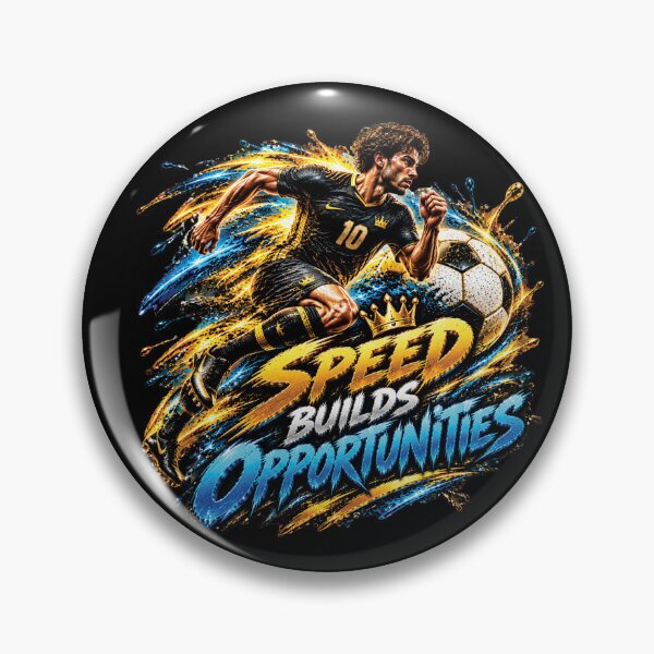 Item preview, CopSpeed Builds Opportunities | Football Motivation Soccer Designy of Skills Build Confidence | Soccer Football Motivation Design designed and sold by M. Mamdouh Artworks.