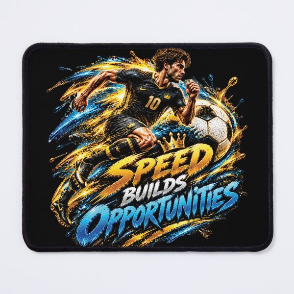Item preview, CopSpeed Builds Opportunities | Football Motivation Soccer Designy of Skills Build Confidence | Soccer Football Motivation Design designed and sold by M. Mamdouh Artworks.