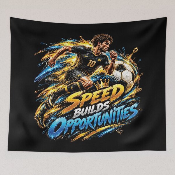 Item preview, CopSpeed Builds Opportunities | Football Motivation Soccer Designy of Skills Build Confidence | Soccer Football Motivation Design designed and sold by M. Mamdouh Artworks.