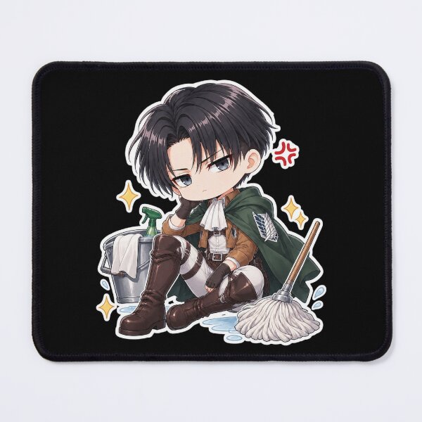 Item preview, Levi Ackerman Chibi Clean designed and sold by Leal101Sheilat.