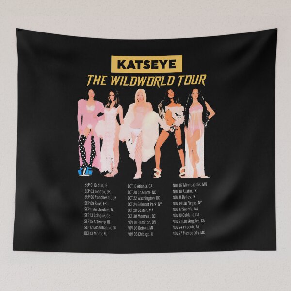Item preview, Katseyess The Wildworld Music Tour 2026 designed and sold by TimelessRetroCo.