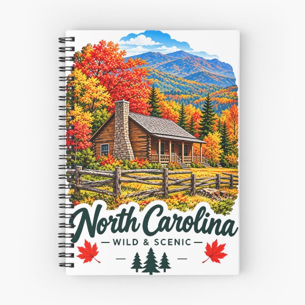 Item preview, North Carolina Fall Season designed and sold by erkinmaddison.