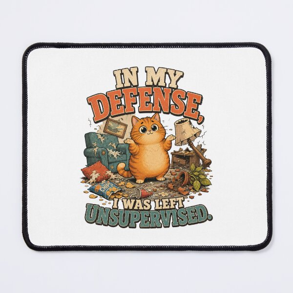 Item preview, In my defense, I was left unsupervised. designed and sold by Alt-Art-Digital.