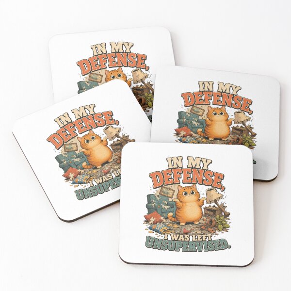 Item preview, In my defense, I was left unsupervised. designed and sold by Alt-Art-Digital.