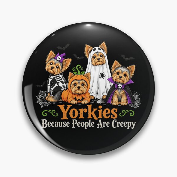 Item preview, Yorkies Because People Are Creepy designed and sold by EusebiaParro.