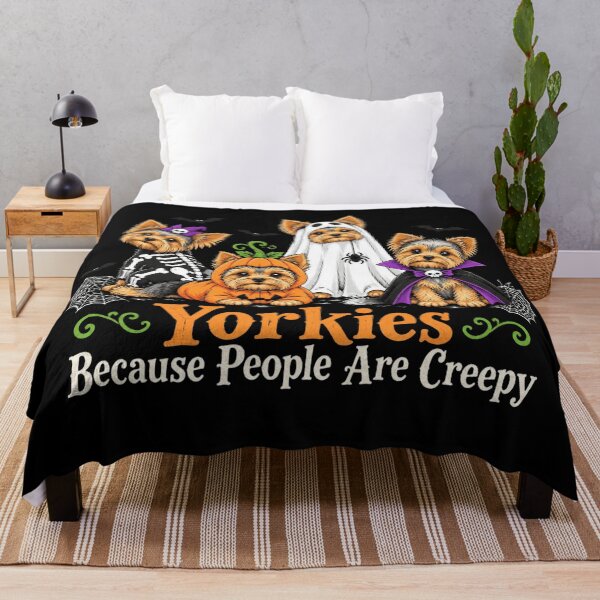 Item preview, Yorkies Because People Are Creepy designed and sold by EusebiaParro.