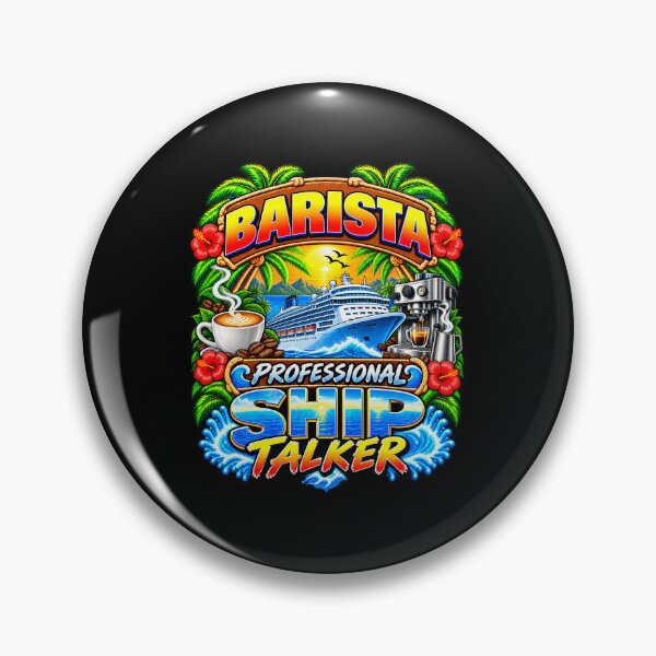 Item preview, Barista Professional Ship Talker Cruise Vacation designed and sold by fungear.