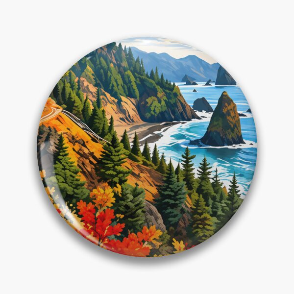 Item preview, Oregon – Fall Foliage Season designed and sold by erkinmaddison.