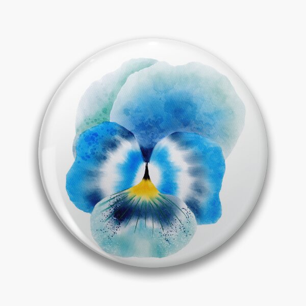 Artikelvorschau, Blaue Stiefmütterchenblüte entworfen und verkauft von A Sweet Fragrance Art.