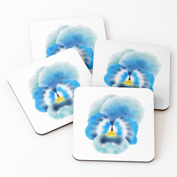 Item preview, Blue pansy flower designed and sold by A Sweet  Fragrance Art.