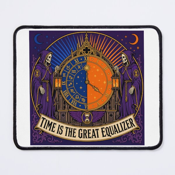 Item preview, Time is the Great Equalizer! designed and sold by SpookyEveShow.