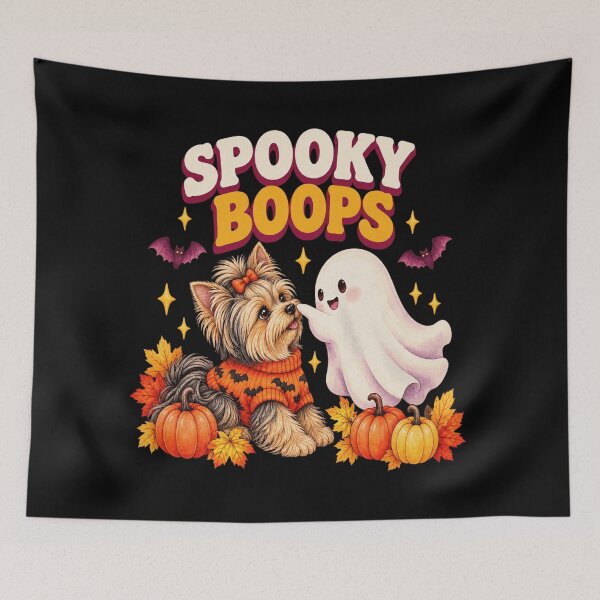 Item preview, Spooky Boops Yorkie designed and sold by EusebiaParro.