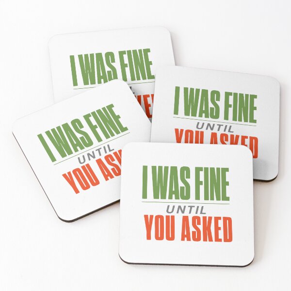 Item preview, I Was Fine Until You Asked Introvert designed and sold by fadilow.