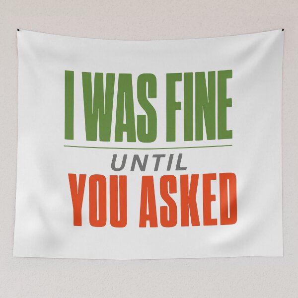 Item preview, I Was Fine Until You Asked Introvert designed and sold by fadilow.