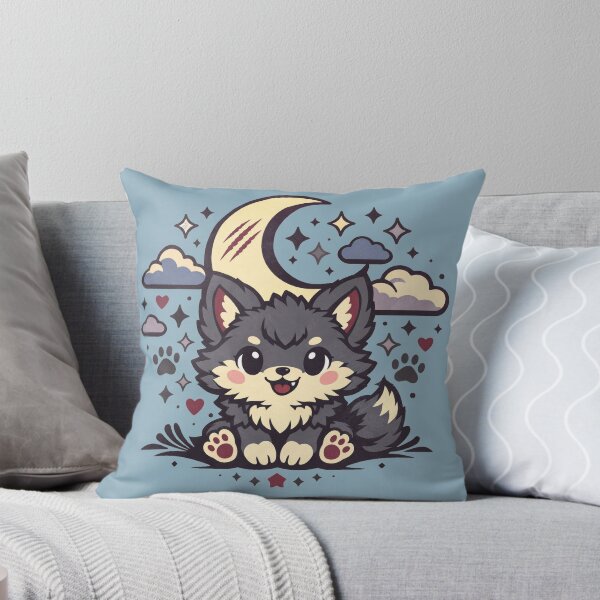 Item preview, Cute Werewolf Halloween | Spooky Kawaii Moonlight Design designed and sold by Meivelle.