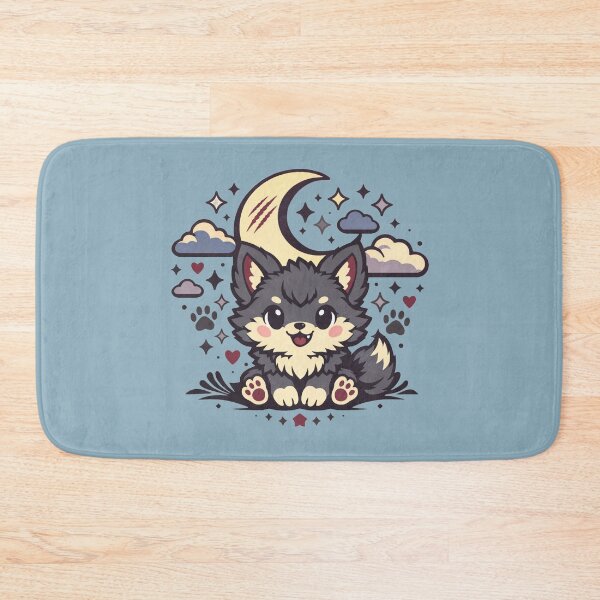 Item preview, Cute Werewolf Halloween | Spooky Kawaii Moonlight Design designed and sold by Meivelle.