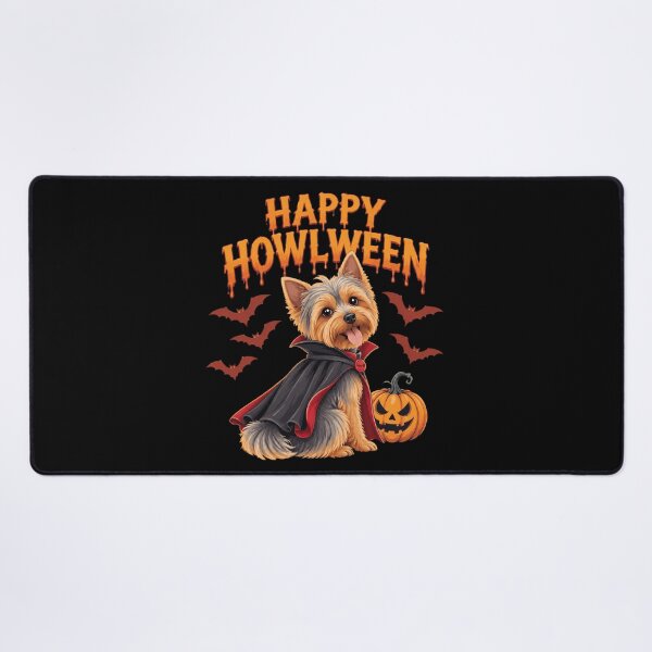 Item preview, Happy Howloween Yorkie designed and sold by EusebiaParro.