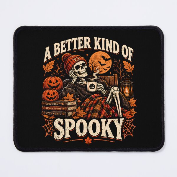 Item preview, A Better Kind Of Spooky Skeleton Halloween designed and sold by monika-arthing.