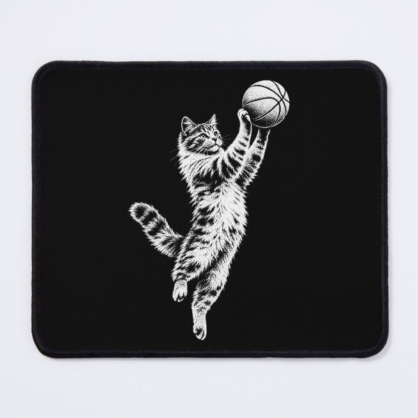 Item preview, Basketball Cat Playing Ball Funny Sports Cat designed and sold by Kladhadredo.