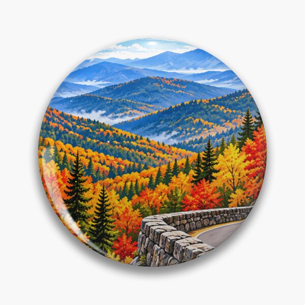 Item preview, Great Smoky Mountains Fall Season designed and sold by erkinmaddison.