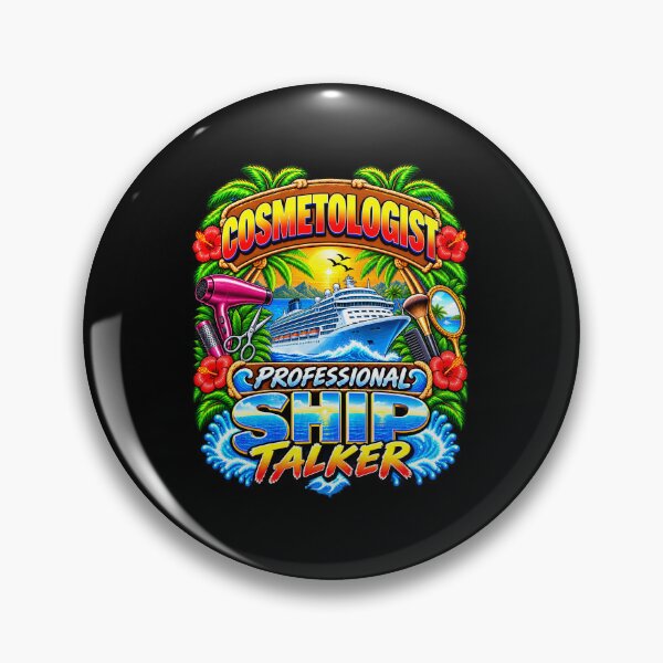 Item preview, Cosmetologist Professional Ship Talker Cruise Vacation designed and sold by fungear.