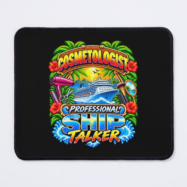 Item preview, Cosmetologist Professional Ship Talker Cruise Vacation designed and sold by fungear.