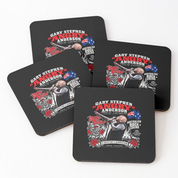 Item preview, Angry Anderson, Australian Rock Legend, Rose Tattoo designed and sold by llesmith.