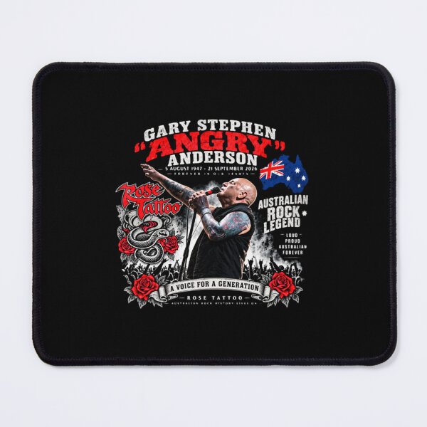Item preview, Angry Anderson, Australian Rock Legend, Rose Tattoo designed and sold by llesmith.