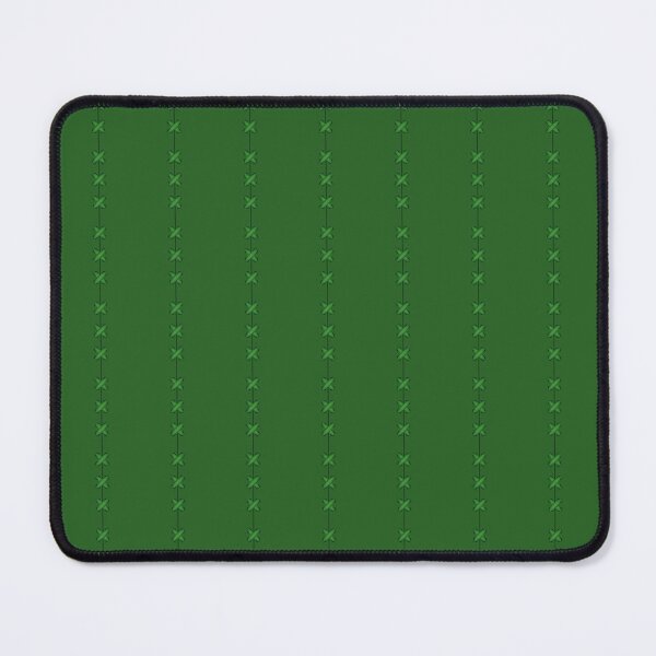 Item preview, A repeating pattern with triple lacing in green on a green background. designed and sold by Cherevan.
