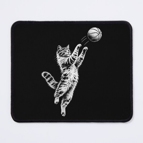 Item preview, Basketball Cat Playing Ball Funny Sports Cat designed and sold by Kladhadredo.