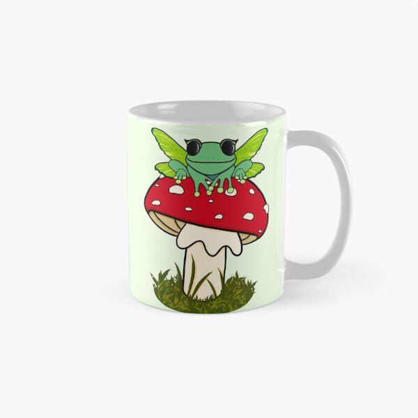 Item preview, Fairy Froggie On Mushroom designed and sold by bloomintoyoubiy.