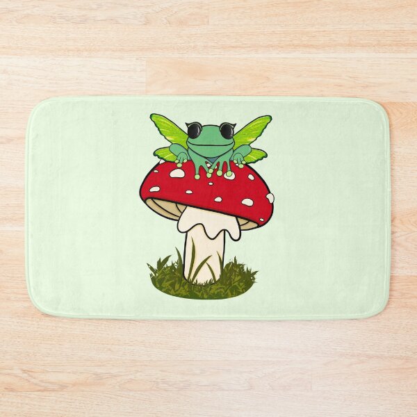 Item preview, Fairy Froggie On Mushroom designed and sold by bloomintoyoubiy.