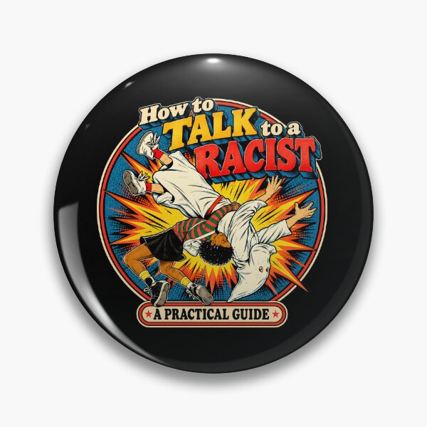 Item preview, Social Just.ice How To Talk To A Rac.ist Retro designed and sold by LuzWilderman.