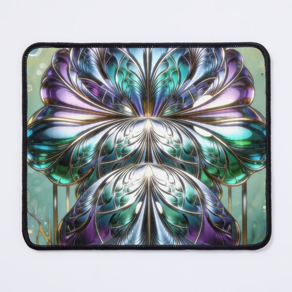 Item preview, Glassy Ocean Flora Abstract designed and sold by Frackxion.