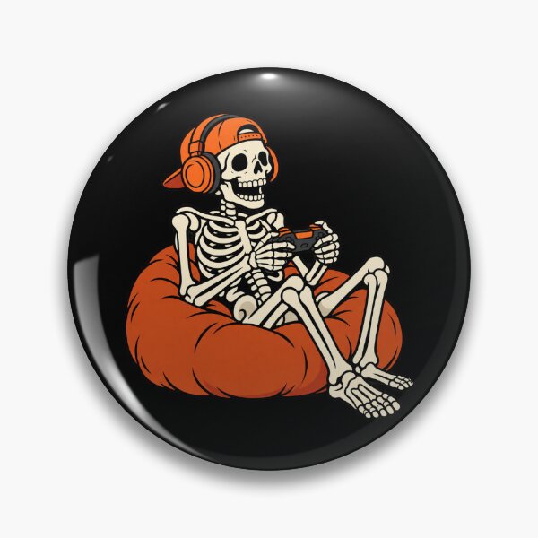 Item preview, Skeleton Gamer Playing Video Games Funny Gaming designed and sold by Kladhadredo.