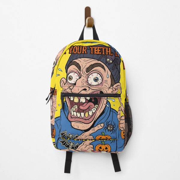 Item preview, Bursh Your Teeth Kids Happy Halloween Funny Spooky Retro Cartoon Art designed and sold by BrainConstip.