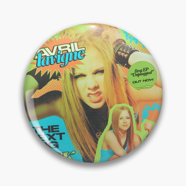 Item preview, Avril Lavigne Original Custom Vintage Music Band Tee Unique Poster Wall Art designed and sold by Cool Robot Bro..