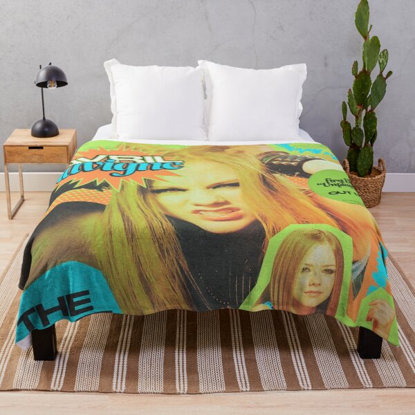 Item preview, Avril Lavigne Original Custom Vintage Music Band Tee Unique Poster Wall Art designed and sold by Cool Robot Bro..
