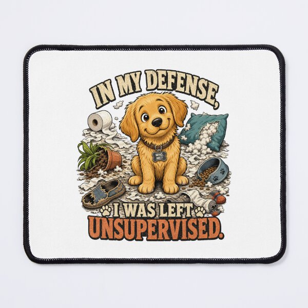 Item preview, In my defense, I was left unsupervised. designed and sold by Alt-Art-Digital.