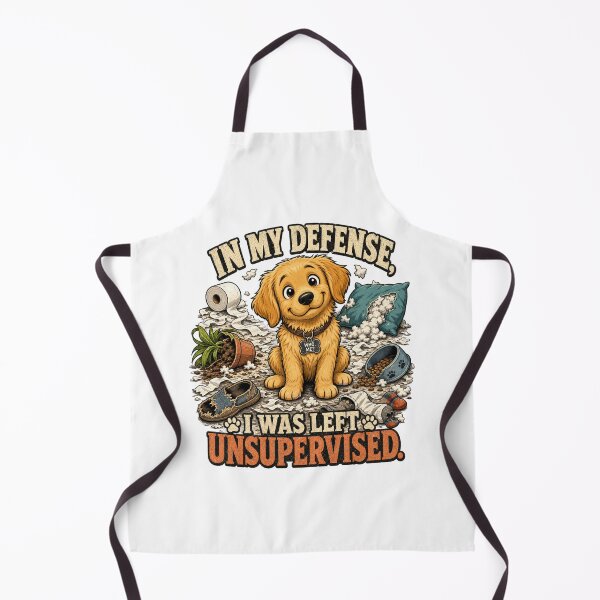 Item preview, In my defense, I was left unsupervised. designed and sold by Alt-Art-Digital.