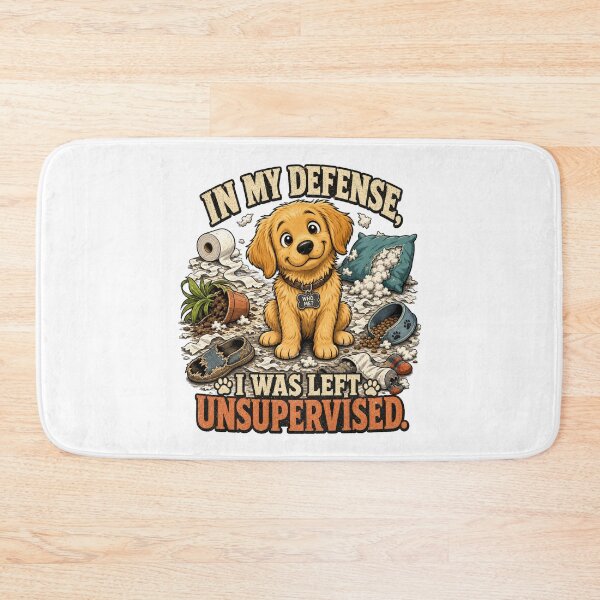 Item preview, In my defense, I was left unsupervised. designed and sold by Alt-Art-Digital.