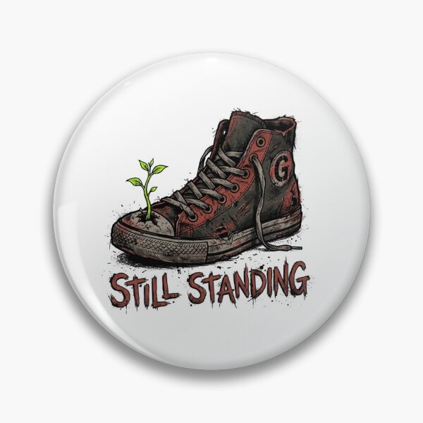 Item preview, Still Standing - Vintage Punk Sneaker and Sprout Resilience designed and sold by Sanan Israyilli.