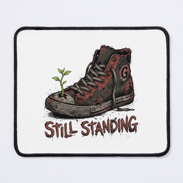 Item preview, Still Standing - Vintage Punk Sneaker and Sprout Resilience designed and sold by Sanan Israyilli.