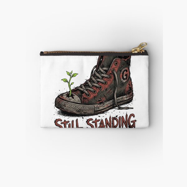 Item preview, Still Standing - Vintage Punk Sneaker and Sprout Resilience designed and sold by Sanan Israyilli.