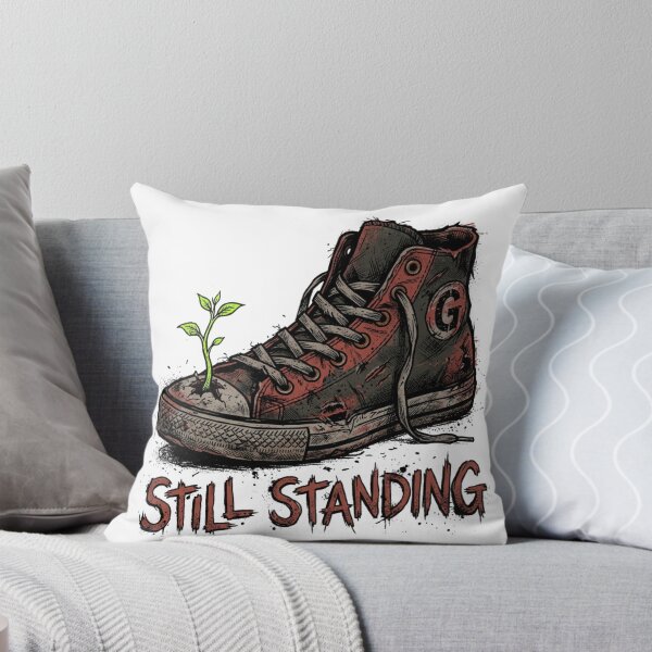 Item preview, Still Standing - Vintage Punk Sneaker and Sprout Resilience designed and sold by Sanan Israyilli.