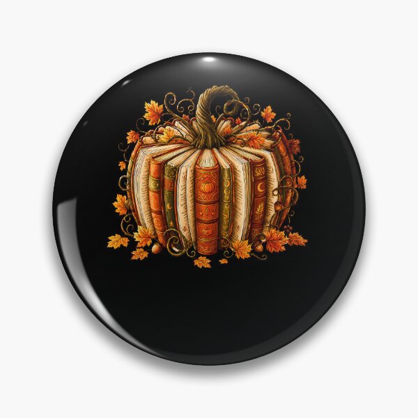 Item preview, Halloween Fall Reading Pumpkin Book Teacher designed and sold by Pider-Vampire.