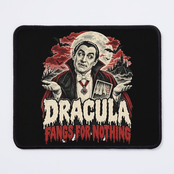 Item preview, Dracula Fangs For Nothing Shirt designed and sold by CerealBoxInk.