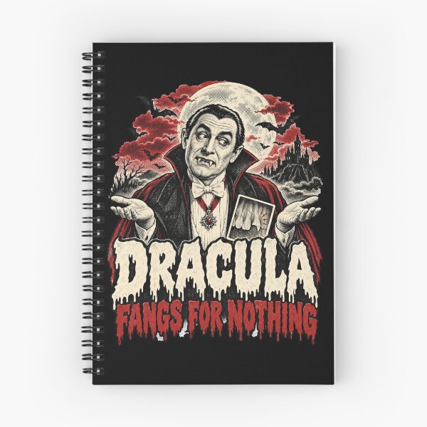 Item preview, Dracula Fangs For Nothing Shirt designed and sold by CerealBoxInk.