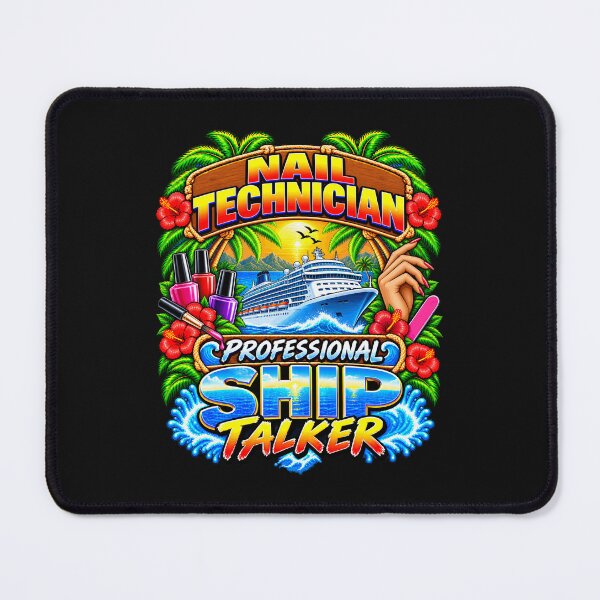 Item preview, Nail Technician Professional Ship Talker Cruise Vacation designed and sold by fungear.