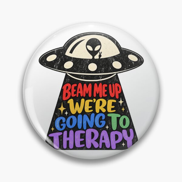 Item preview, Beam Me Up Therapy Alien Humor designed and sold by Spyshirt.
